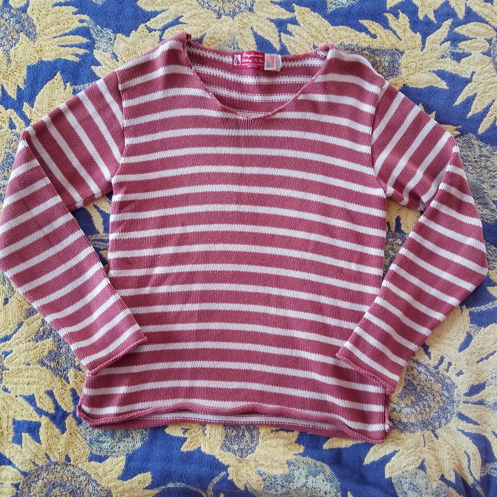 Custom Knit Striped Sweater